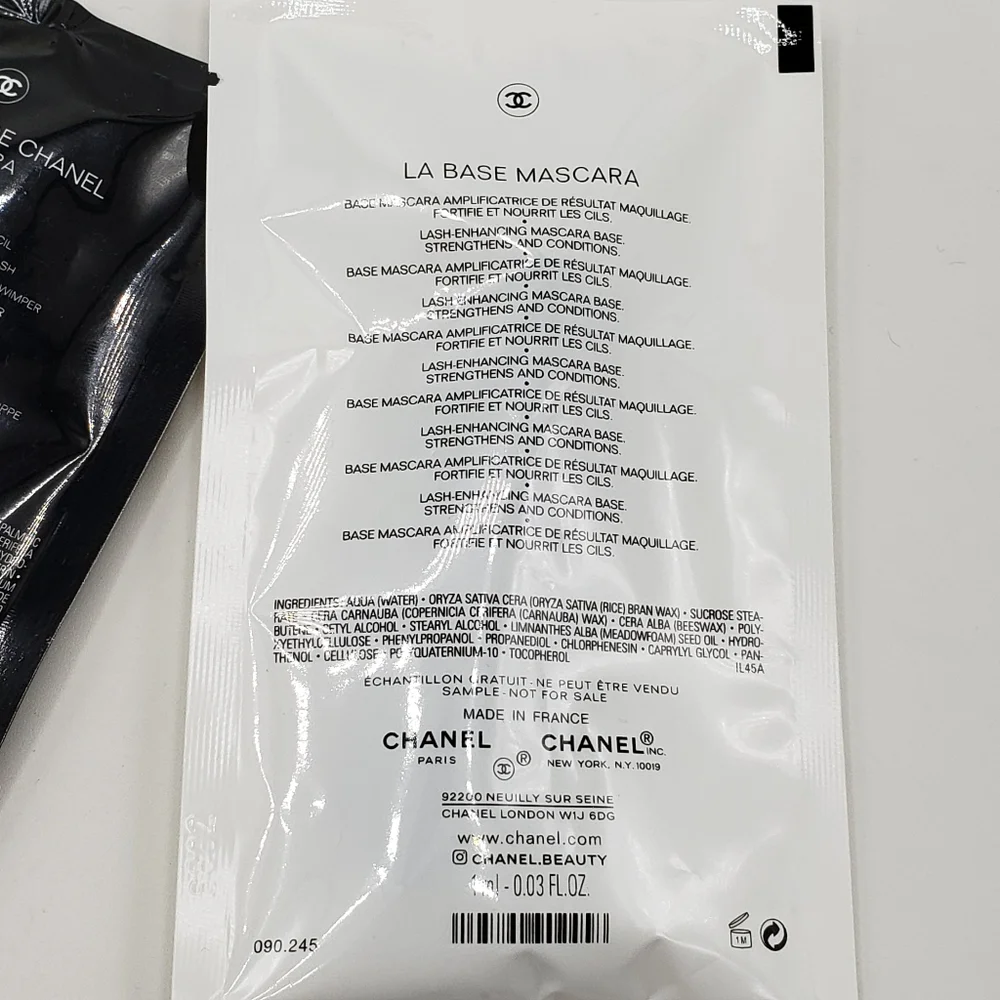 Chanel Volume Mascara + Base